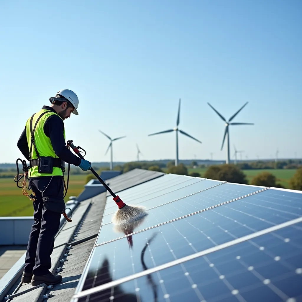 Photovoltaik Reinigung Moers und Umgebung und Umgebung