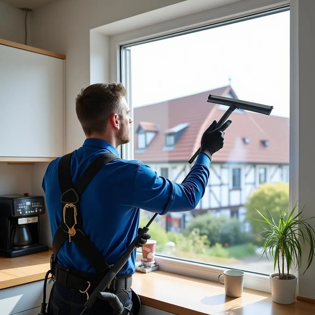 Fensterputzer für Unternehmen Düsseldorf
