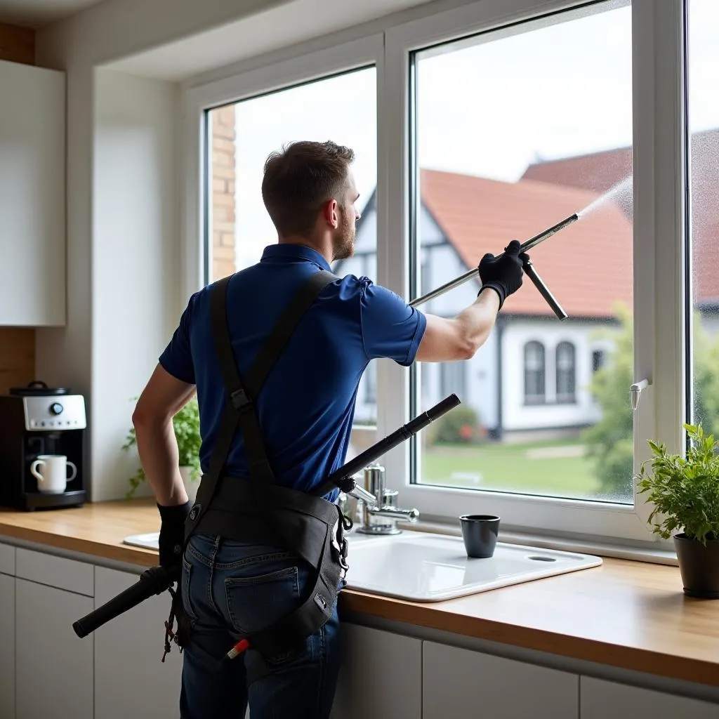 Fensterputzer für Unternehmen Düsseldorf