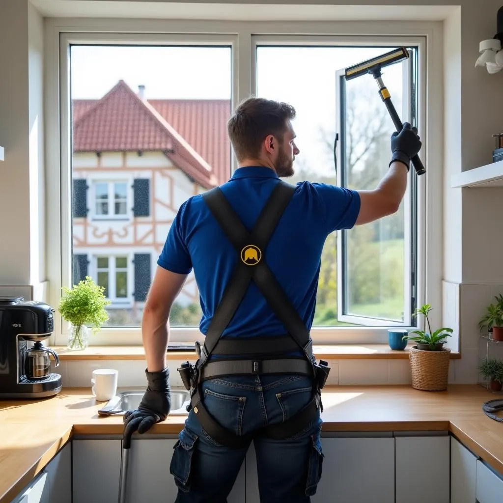Fensterreinigung Ladenlokal Düsseldorf