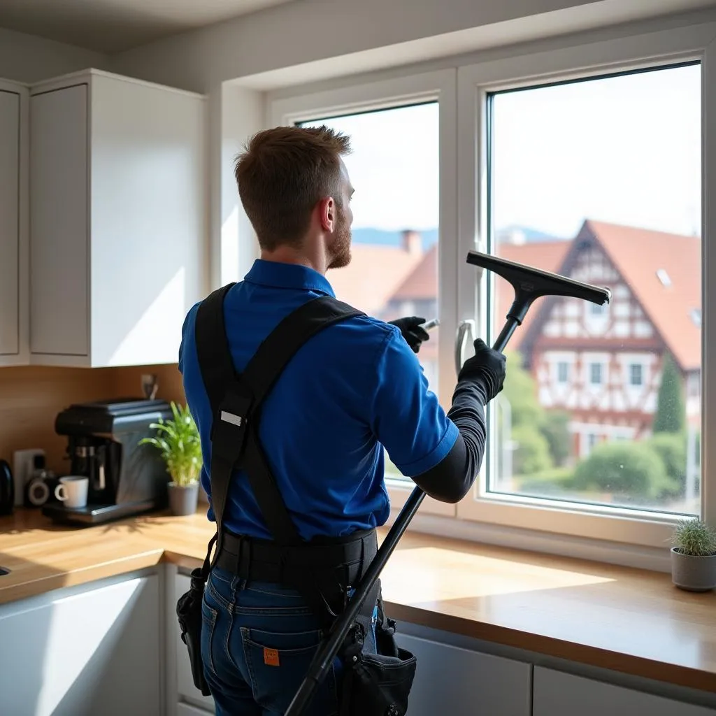 Fensterreinigung Ladenlokal Düsseldorf